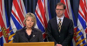 March 17: BC sees 83 more COVID-19 cases Provincial Health Officer Dr Bonnie Henry an, Health Minister Adrian Dix
