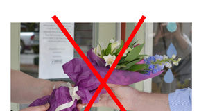Avoid gift deliveries to health-care facilities during COVID-19 no flowers during COVID-19