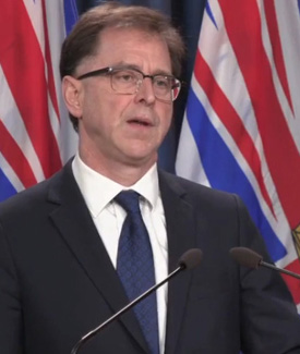 Health Minister Adrian Dix, March 31 2020