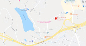 COVID-19 shopping causes traffic congestion in major Langford retail area map, McCallum Road, Leigh Road