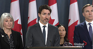 March 11: Trudeau announces $1 billion fund for COVID-19 support Prime Minister Justin Trudeau, COVID-19, $1 billion fund