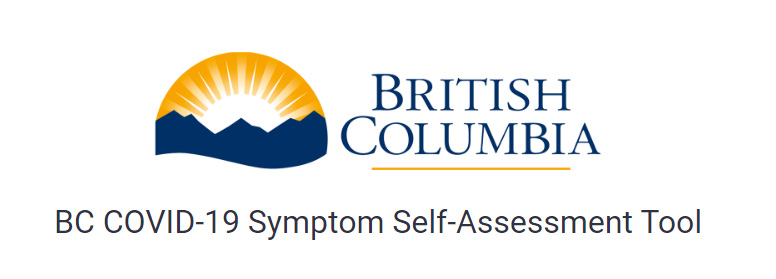 COVID-19 Self Assessment Tool, BC CDC