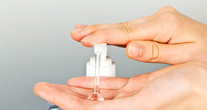 Hand sanitizer production ramped up in BC hand sanitizer, dispenser