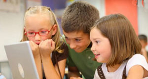 Trudeau to talk COVID-19 with children in a video call Sunday April 5 children, computer, video call