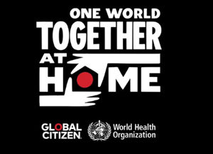 One World Together at Home concert, April 18 2020