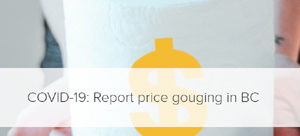 Price gouging and secondary reselling will be fined in BC reporting price gouging