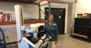 Camosun loans digital x-ray machine to Island Health Camosun, health and human services, x-ray machine