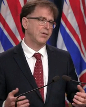 BC Health Minister, Adrian Dix, May 18 2020