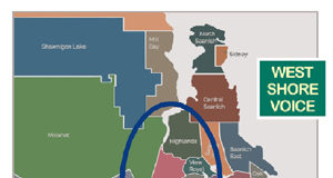 Chamber shifts their slant on vision of the west shore in 2020 west shore, map