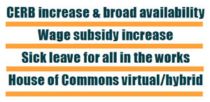NDP scores big-time for everyday Canadians in pandemic minority government NDP, COVID-19, CERB