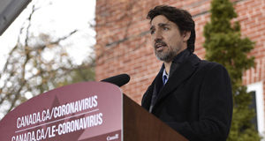 PM & Premiers hold 10th meeting about COVID-19 impacts Justin Trudeau, prime minister, COVID briefing