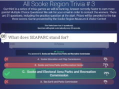 Live online Sooke trivia contest #3 weeds out the faint of heart Sooke Region Museum, trivia contest