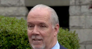 NHL hub gets green light for Vancouver, sports volunteers covered for liability Premier John Horgan, media briefing, June 10 2020