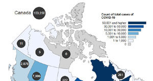COVID-19 stats June 28: highest one-day global case count PHAC, case count, Canada, June 28 2020