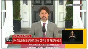 Prime Minister Justin Trudeau, June 29 2020