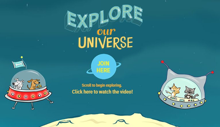 Explore Our Universe, summer reading club, 2020