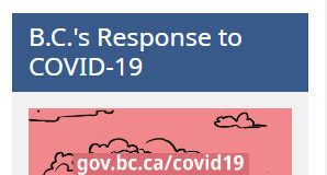 COVID-19: BC financial support info updated July 3 BC Response to COVID-19