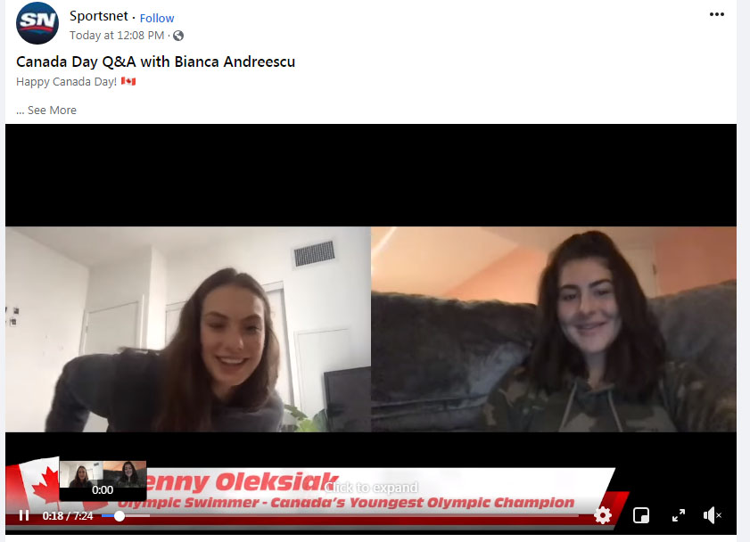 Bianca Andreescu, Jenny Okesniak