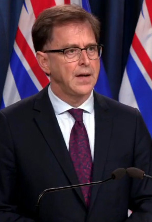 Health Minister Adrian Dix, July 23 2020