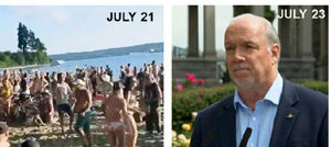 Horgan ramps up COVID reality message but there’s urgent need for more Premier John Horgan, July 23 2020, COVID