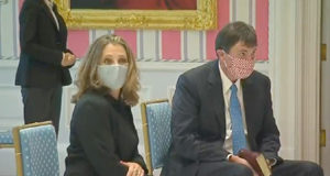 COVID pushes Canada to having its first female finance minister Chrystia Freeland, Dominique LeBlanc