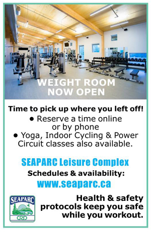 SEAPARC, weight room, fitness classes