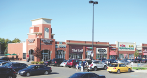 Commercial real estate struggling during COVID-19 while online & grocery strong strip mall, commercial leasing