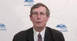 Islanders doing an exceptional job keeping COVID rates low says Dr Stanwick Dr Richard Stanwick, Island Health, CMHO