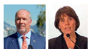 Do politics differently says Furstenau, as Horgan leans to fall election Premier John Horgan, BC Green Leader Sonia Furstenau