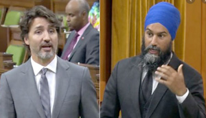 Trudeau, Singh