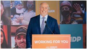 John Horgan, 2020, NDP Campaign