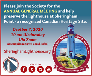 Sheringham Lighthouse, AGM, October 7 2020