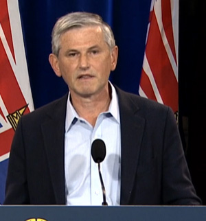 BC Liberal leader, Andrew Wilkinson