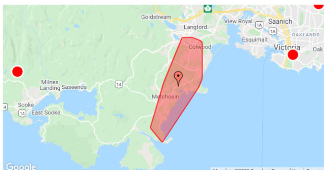 power outage, west shore, November 13 2020