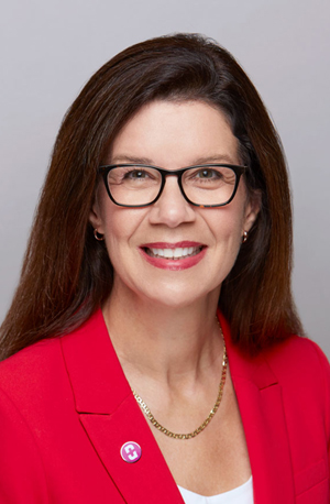 BCNU president, Christine Sorensen