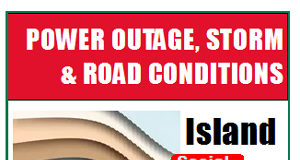 Over 13,000 islanders without power Monday night due to first winter snowstorm power outage, storm, road conditions