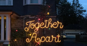 COVID on Xmas eve: 582 more cases Together Apart, Christmas lights