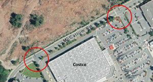 Langford traffic: activation of new signal lights on McCallum at Costco Costco, McCallum Road, Langford