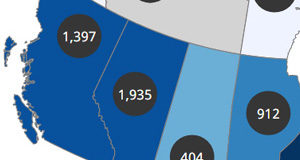COVID deaths hit 88.2% of people age 70+ but BC fares better deaths, BC, COVID, map, March 12 2021