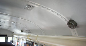 Cowichan Valley school buses installed inside and outside with security cameras school bus, camera
