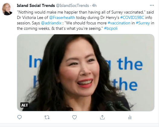 Island Social Trends, Twitter