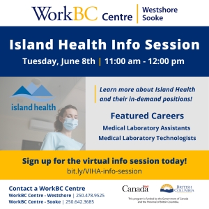 WorkBC, Island Health