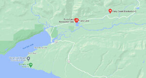 Hundreds protest at premier’s constituency office over Fairy Creek logging Fairy Creek, map