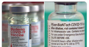 Island Health: vaccination profile to June 18 mRNA vaccine, vials