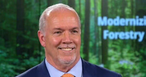 Premier addresses old-growth logging in rollout of modernized forestry policy Premier John Horgan