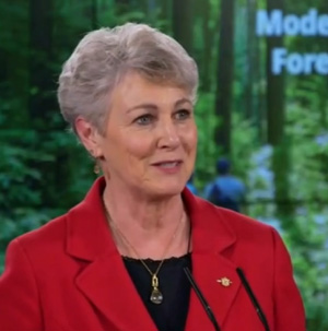 Katrine Conroy, Forestry Minister