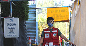 BC & Island Health vaccination profile at July 2 clinic, eagle ridge