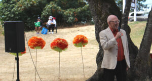 Randall Garrison: outdoor campaign kickoff for 4th term randall garrison