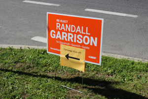 randall garrison, signage