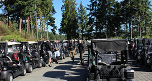 Langford Mayor’s golf fundraiser scores big during COVID golf carts